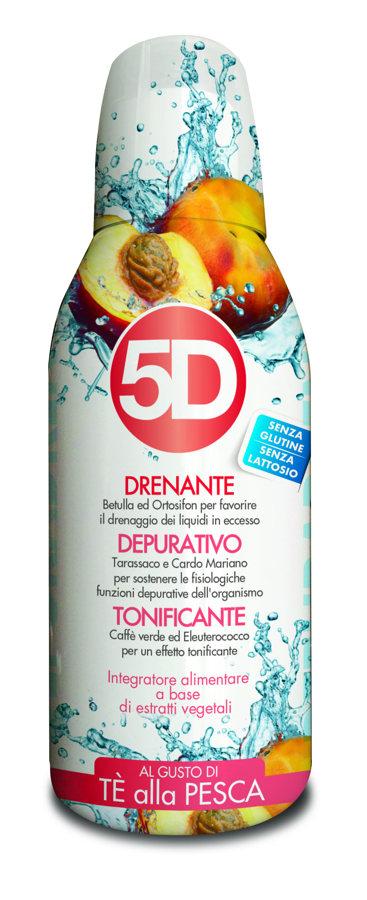 

5D Gusto Thé Alla Pesca Benefit 500ml